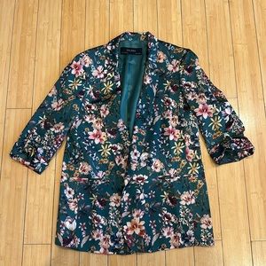 Jcrew floral blazer